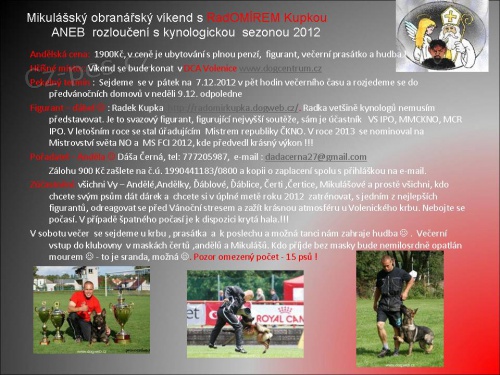 Mikul�sk� obran��sk� v�kend s Radkem Kupkou