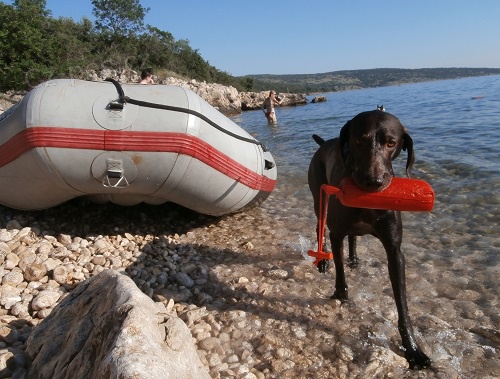 Dovolen� v Chorvatsku + vodn� cvi�en�