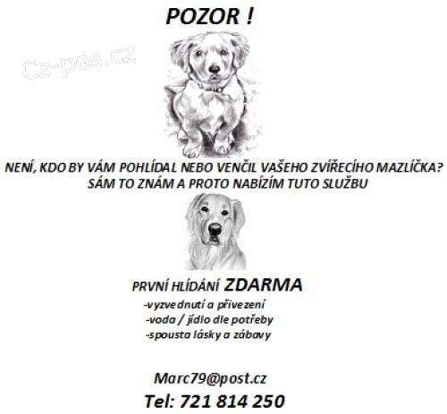 Hl�d�n� a ven�en� ps�