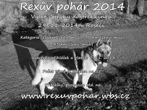 Rex�v poh�r 2014 - v�let s prvky dogtrekkingu
