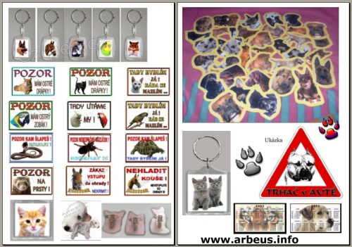 r�zn� v�robky z dodan�ho fota