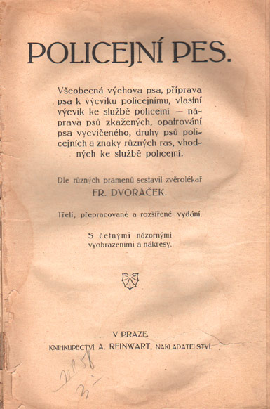 Policejn� pes - tituln� str�nka